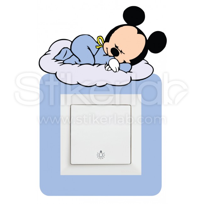 Miki 1 stiker oko prekidaca